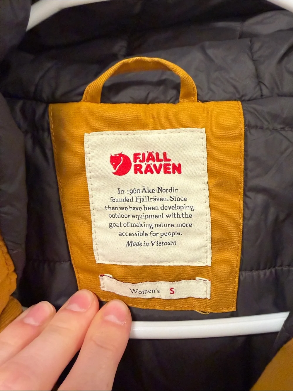 Fjallraven Kiruna Padded Parker Jacket W - Small - Acorn - Picture 7 of 11